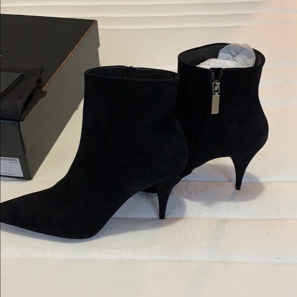 Saint Laurent NWT Authentic Kiki Suede Ankle Boots - Picture 5 of 14